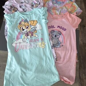 Nickelodeon Kids Pajamas - Mint, Pink, and Tie-Dye